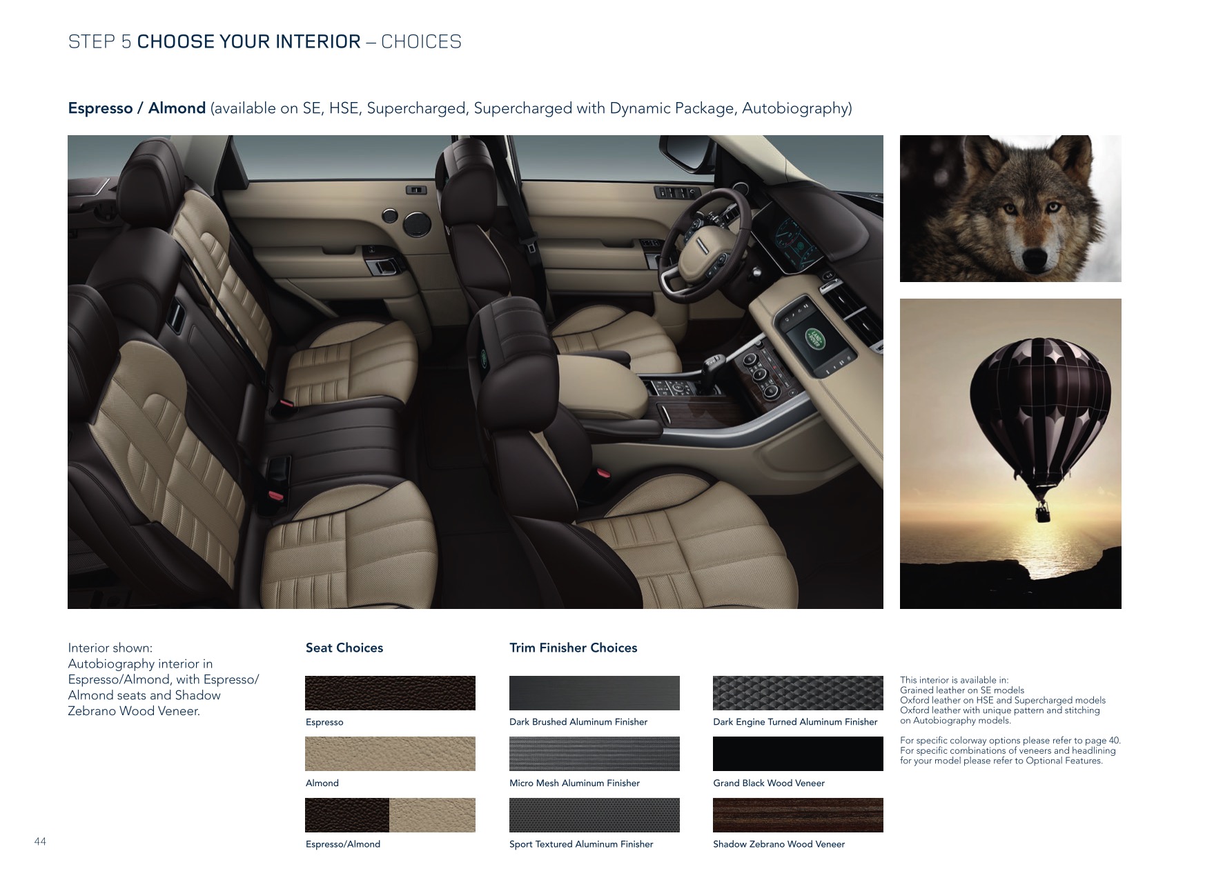 2015 Range Rover Sport Brochure Page 11
